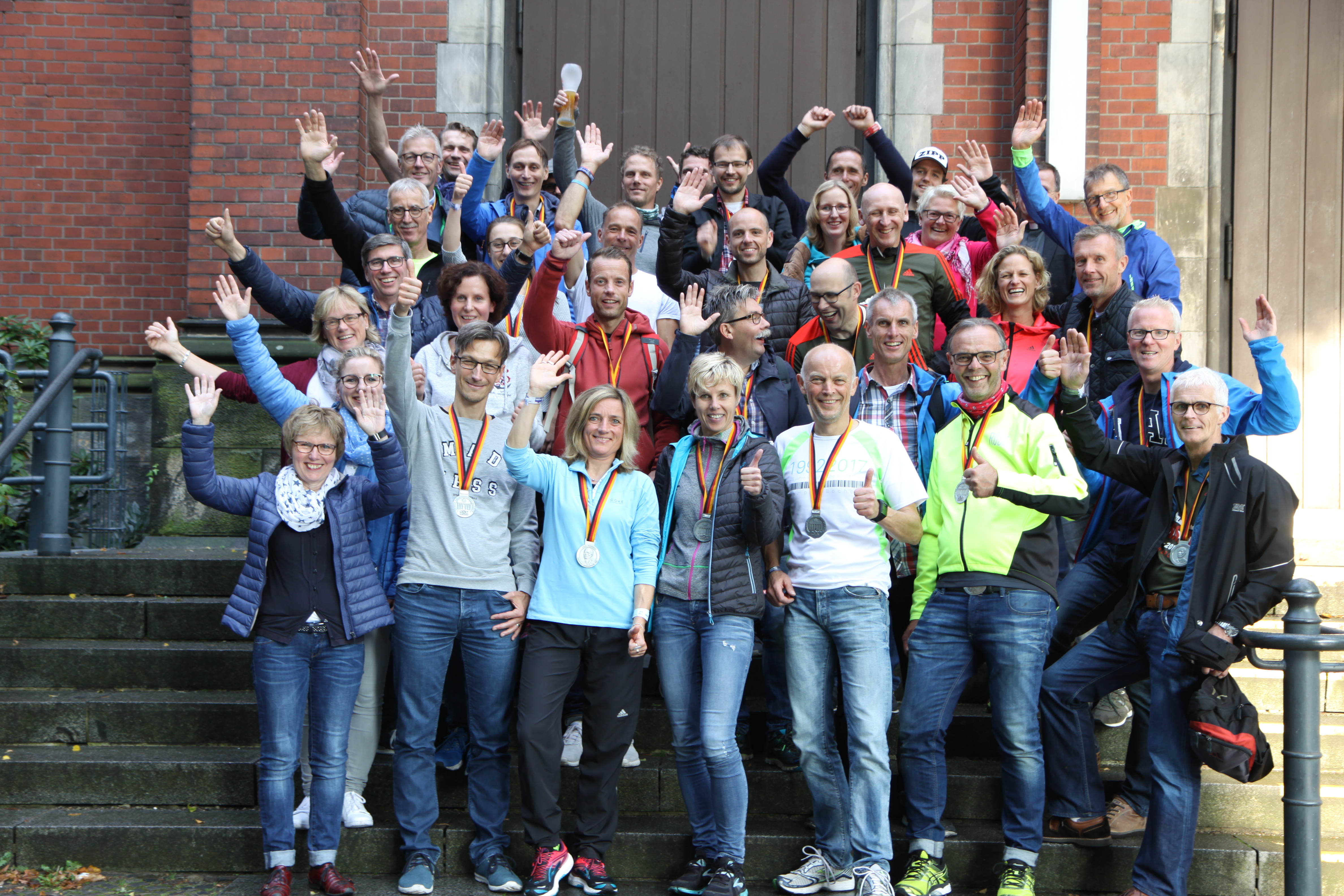 Gruppenfoto DJK Sportfreunde Lowick